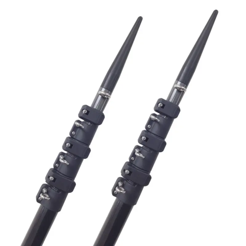 Lees 24 Telescoping Carbon Fiber Outrigger Poles F/Sidewinder Mount 1