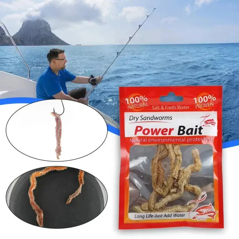 Lifelike Scented Centipede Worms - Soft Artificial Bait For Saltwater/Freshwater 1