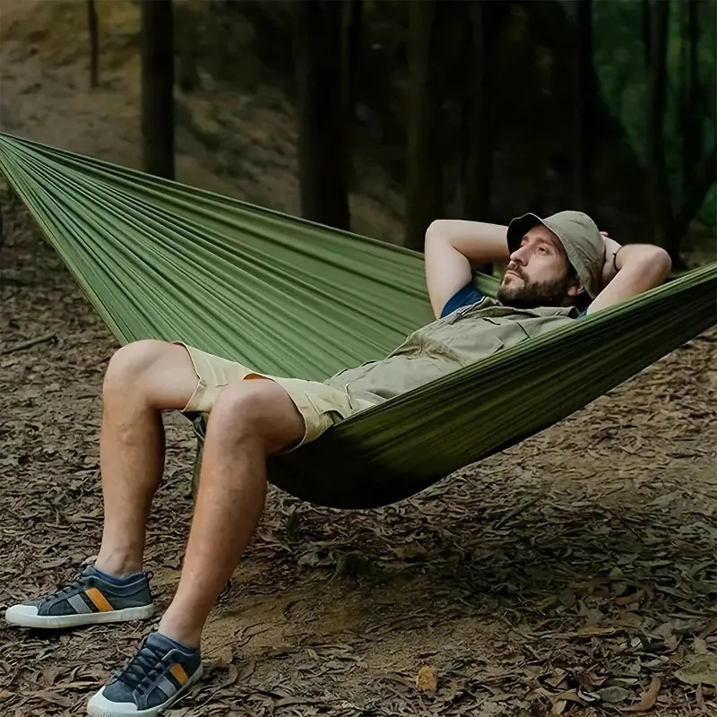 Lightweight Hammock Set With Straps And Storage Bag 1