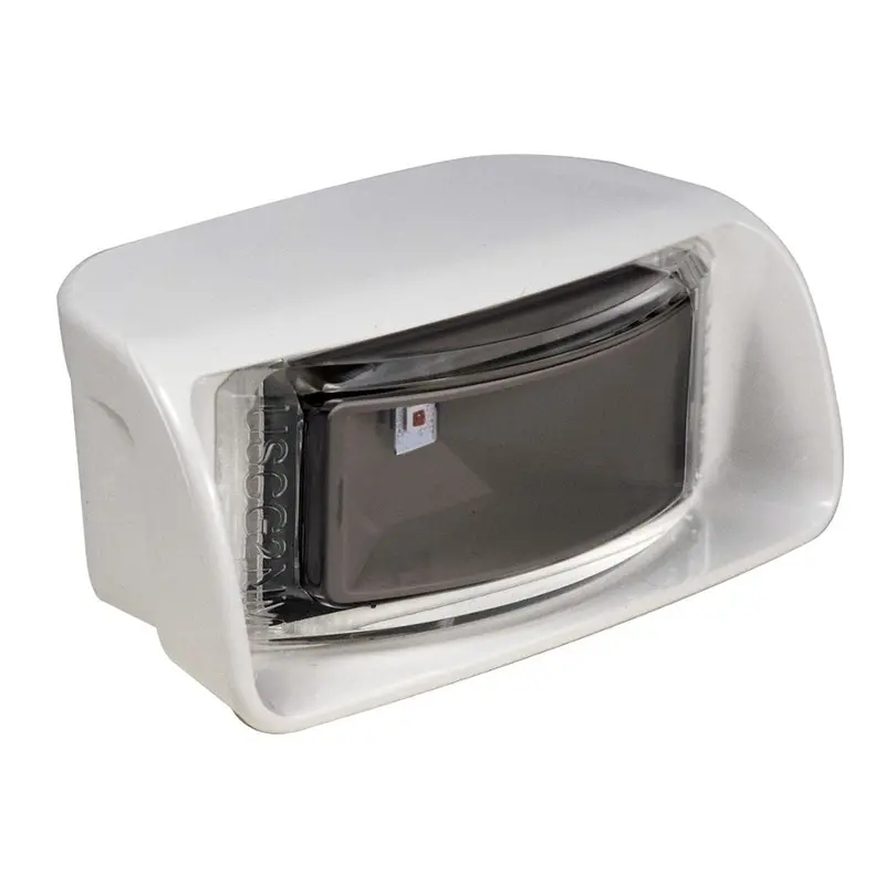 Lumitec Contour Drop-In Navigation Light - Stern White - White Housing 1