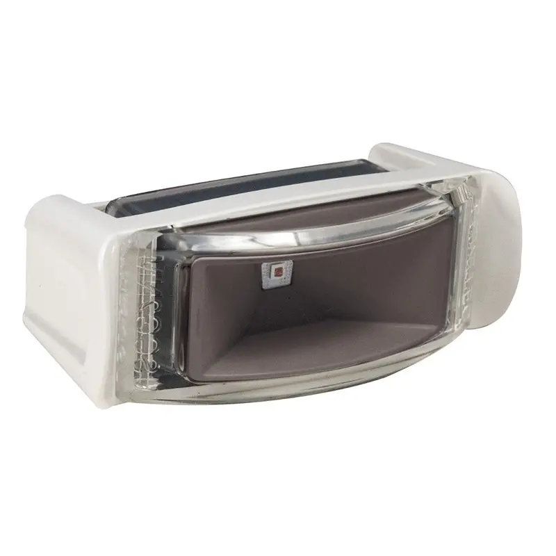 Lumitec Contour Inset Navigation Light - Starboard Green - White Housing 1
