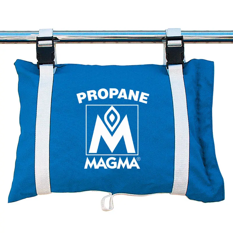 Magma Propane /Butane Canister Storage Locker/Tote Bag - Pacific Blue 1