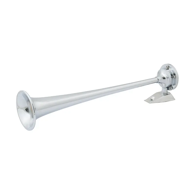 Marinco 12V Chrome Plated Single Trumpet Air Horn 1