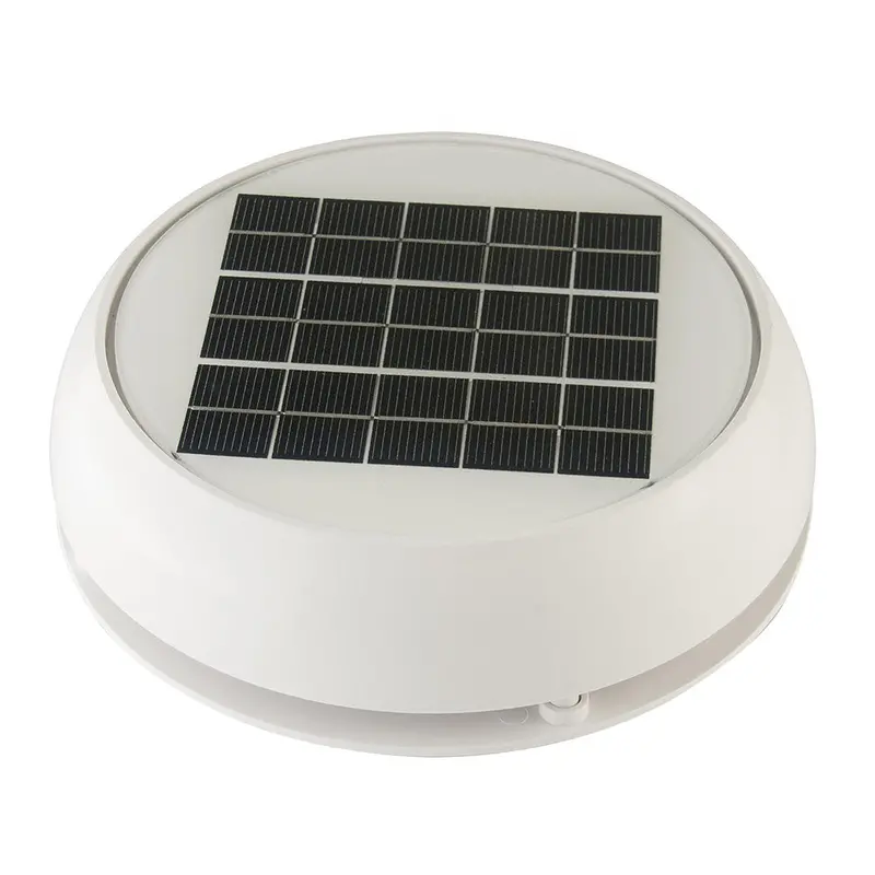 Marinco 3" Day/Night Solar Vent - White 1