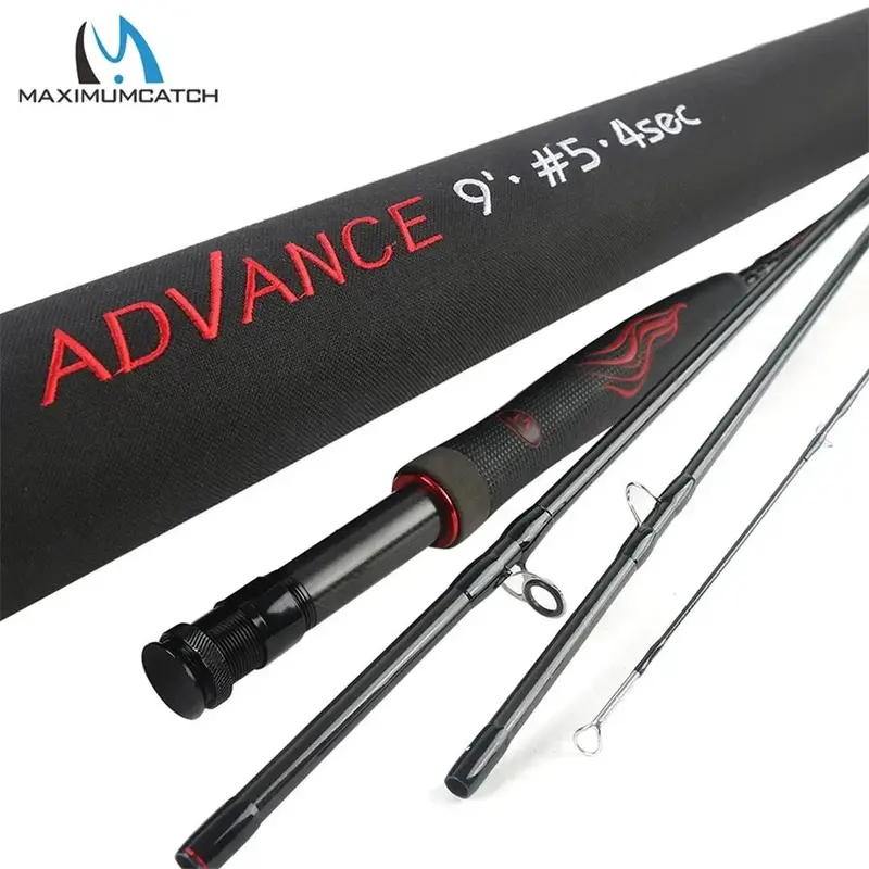 Maximumcatch Advance Ultralight Fly Rod Fast Action With Flex Resin Grip 9Ft 5-8Wt 1