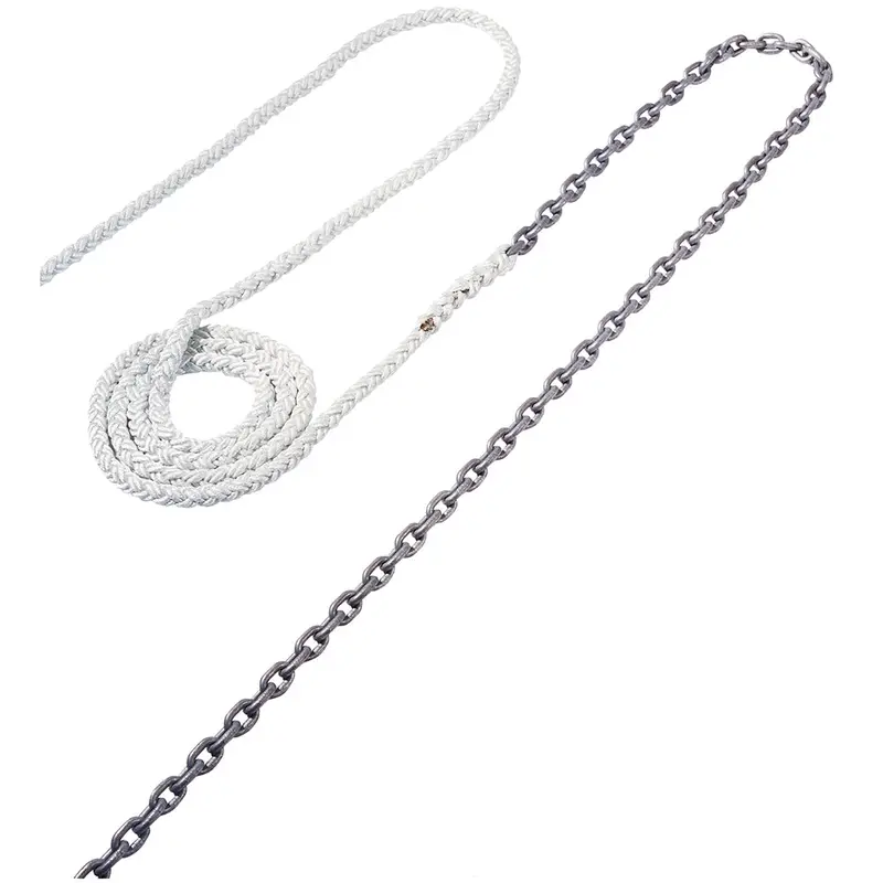 Maxwell Anchor Rode - 15-1/4" Chain To 150-1/2" Nylon Brait 1