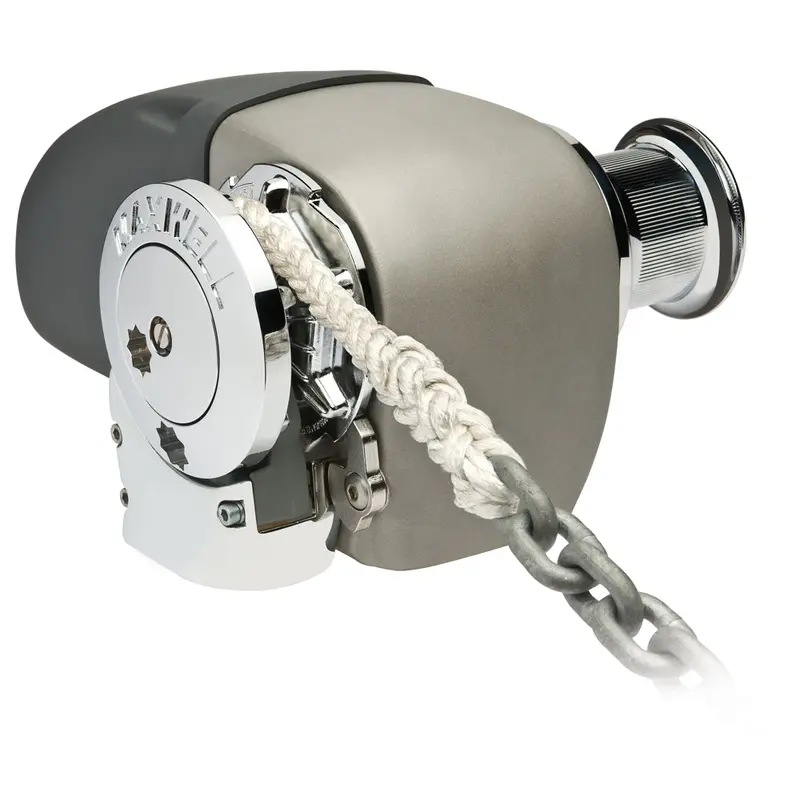 Maxwell Hrc 10-8 Rope Chain Horizontal Windlass 5/16" Chain, 5/8" Rope 12V, With Capstan 1