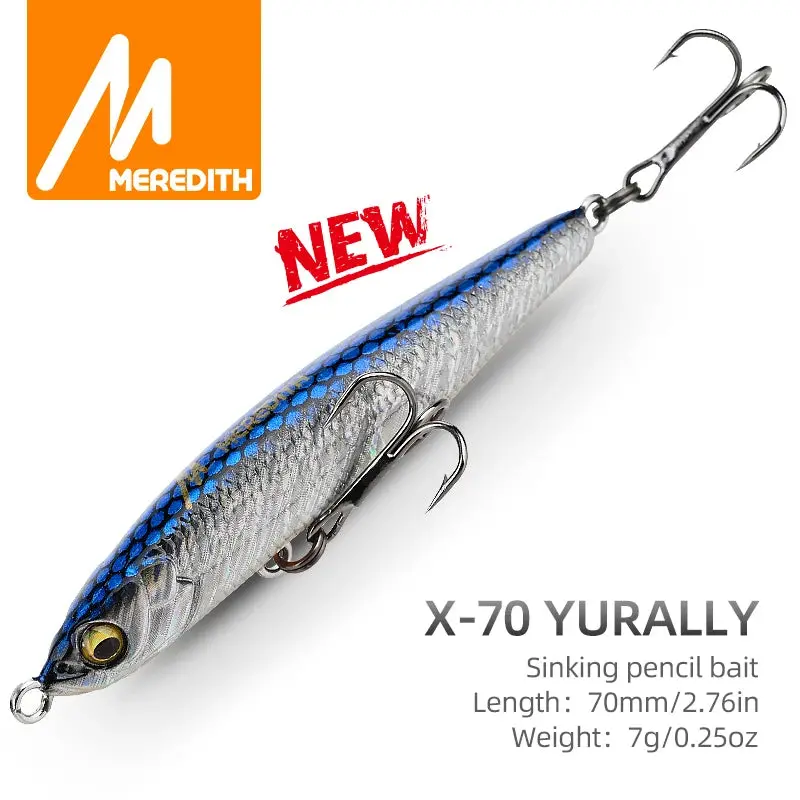 Meredith X-70 Yurally Jerk Pencil 7Cm/7G 1