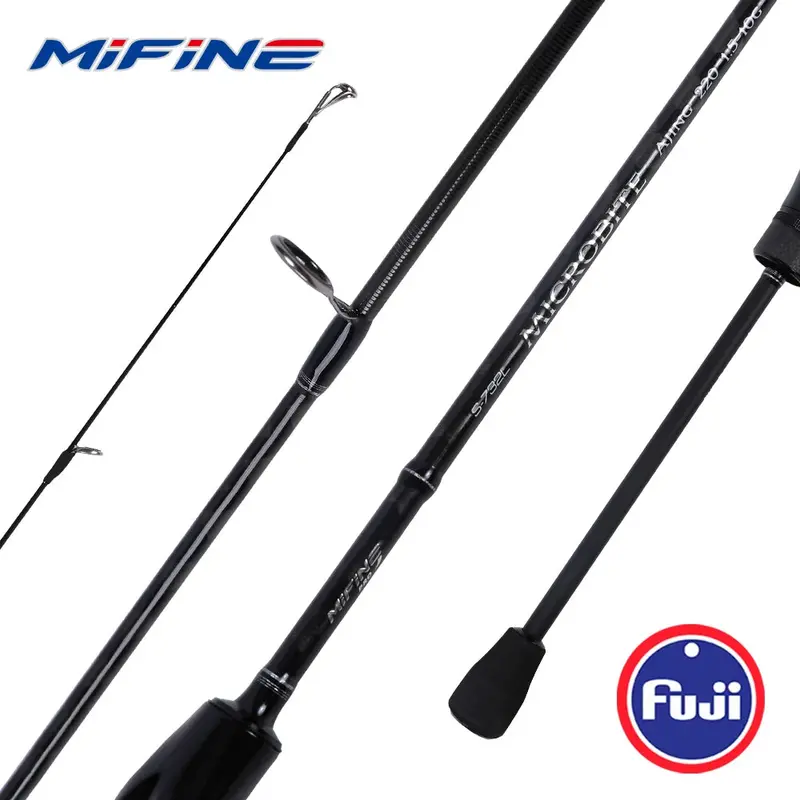 Mifine Microbite Ajing Spinning/Casting 2Pc Ul/L 40T/46T 2.1M-2.2M 1