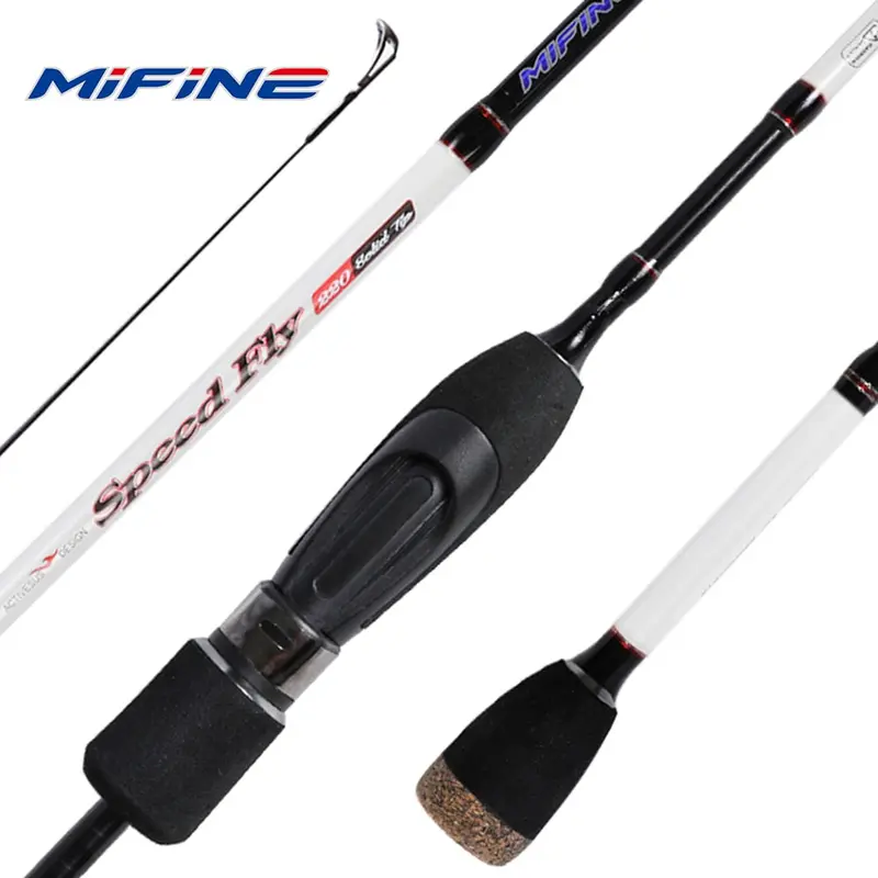 Mifine Speedfly Spin 24T Ultralight Spinning Rod 1.98M/2.1M/2.2M Ul L Ml 2Pc 1