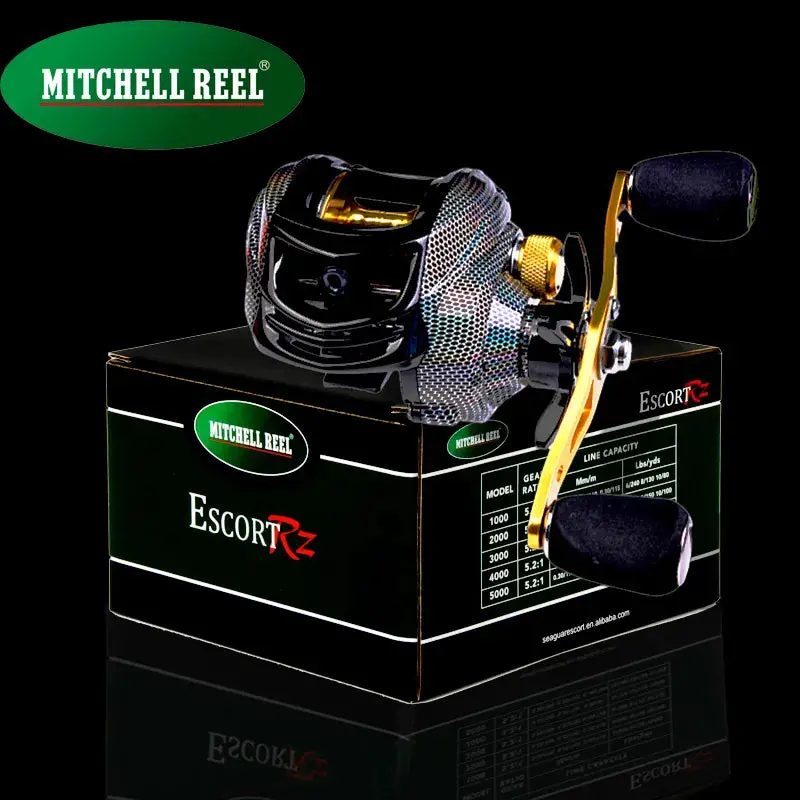 Mitchell Dw Series Ultralight Baitcasting Reel 7.2:1 Ratio 18+1Bb 10Kg Max Drag 1
