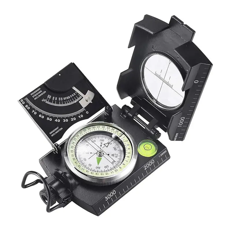 Multifunctional Military Style Navigation Compas With Inclinometer 1