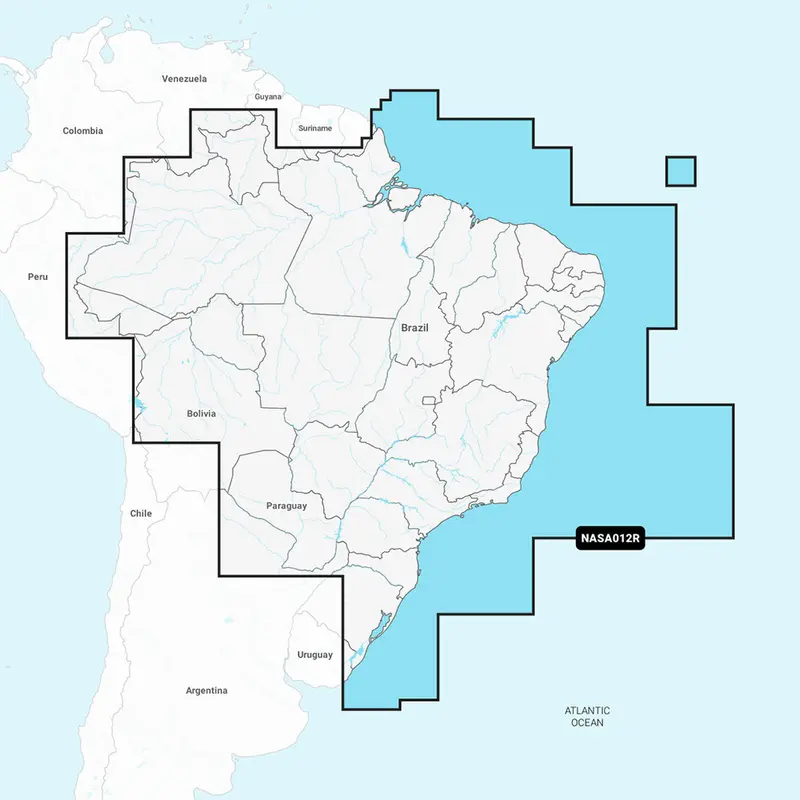 Navionics Nasa012r - Brazil - Navionics+ 1