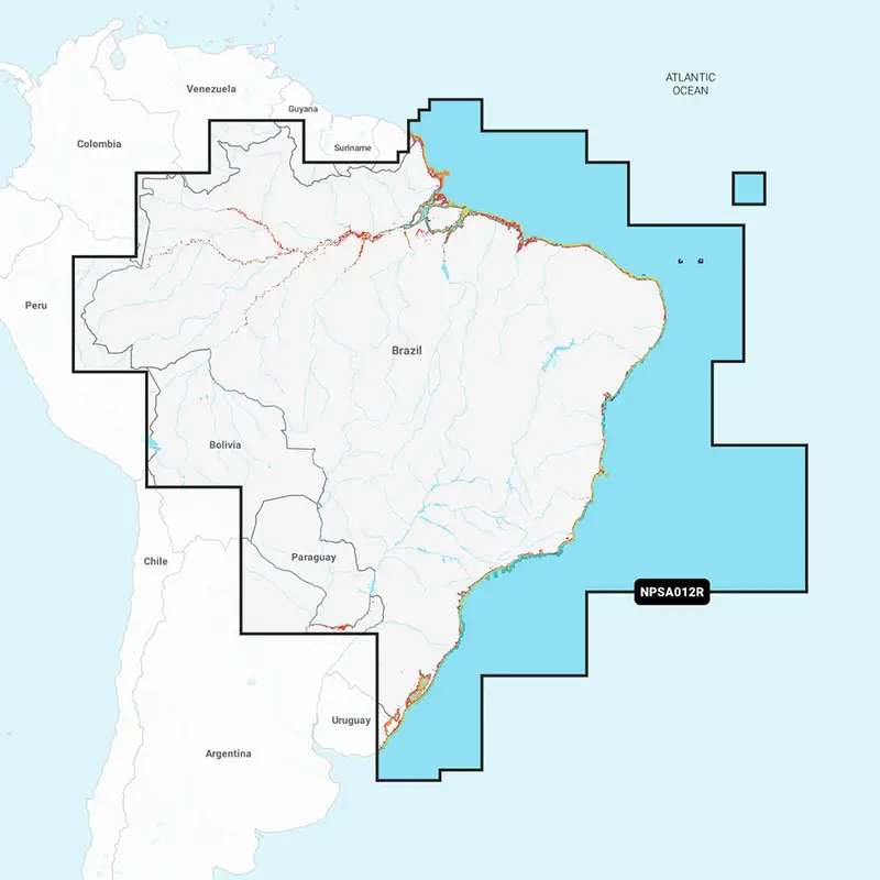Navionics Platinum+ Npsa012r - Brazil 1