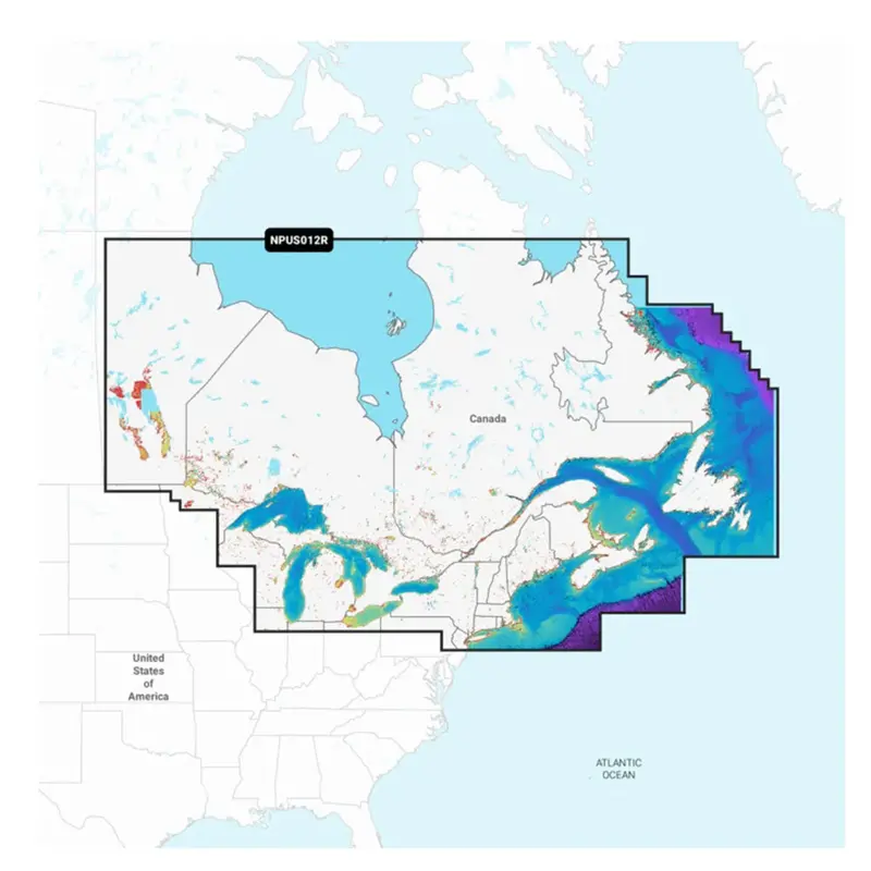 Navionics Platinum+ Npus012r - Canada, East  Great Lakes 1