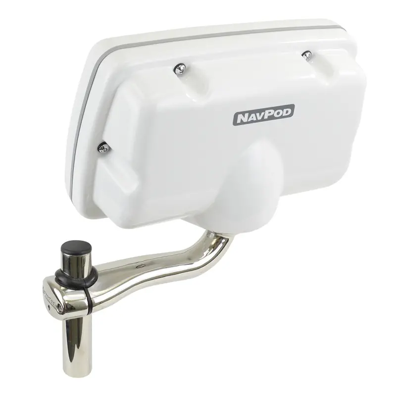 Navpod Railmount Pre-Cut F/Simrad Nss9 Evo3/Bg Zeus3 9 Fits 1" Or 1.25" Tubing 1