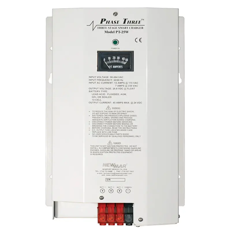 Newmar Pt-25W Battery Charger 1