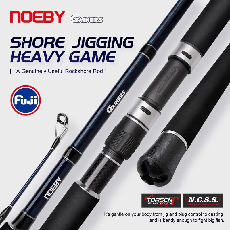 Noeby Gainers Heavy Game Fishing Rod 2.59M/2.75M/3.05M 2Pc 1