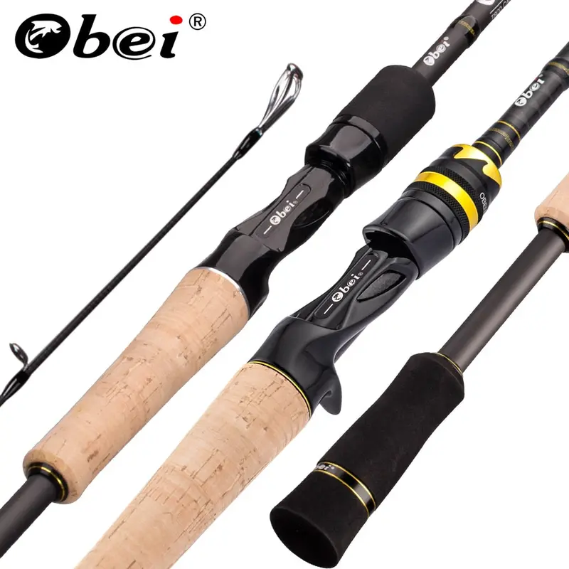 Obei Elf 1.68M/2.13M/2.42M Two Tips 2/3Pc 5-50G M/Ml/Mh Fast Spinning/Casting Rod 1