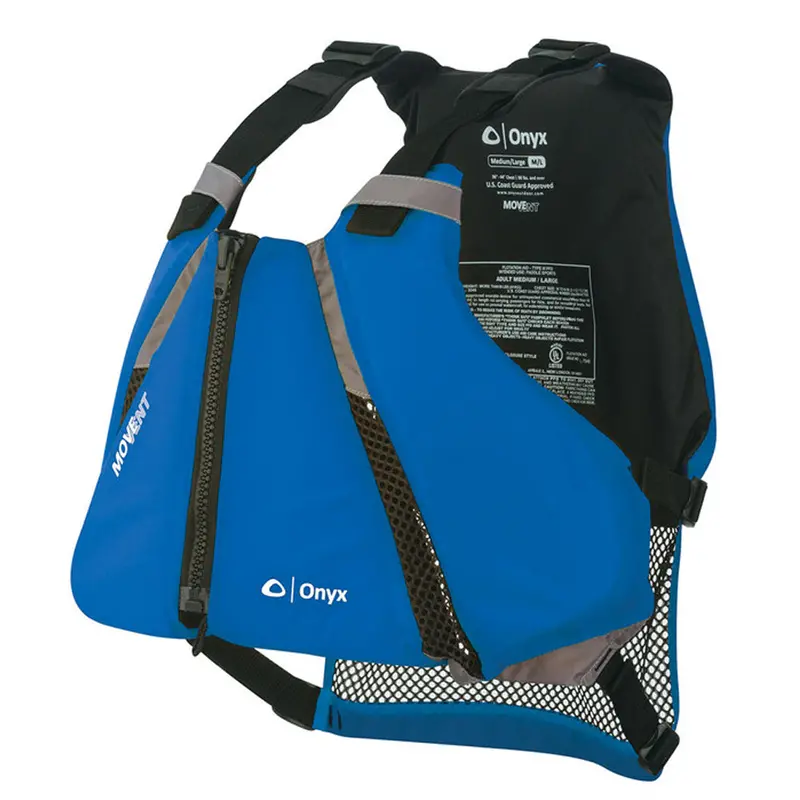 Onyx Movevent Curve Paddle Sports Life Vest - Xl/2X - Blue 1