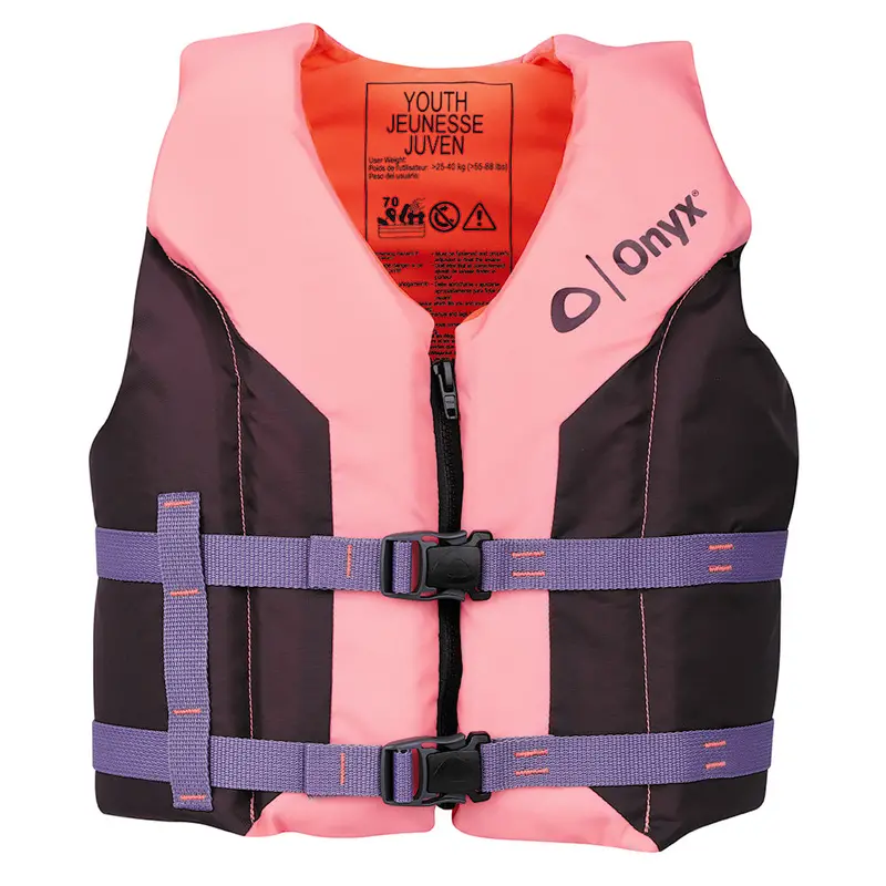 Onyx Shoal All Adventure Youth Life Jacket - Pink 1