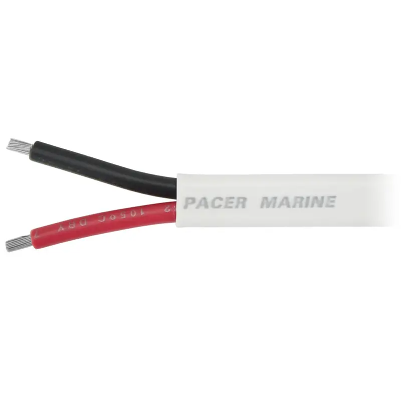 Pacer 14/2 Awg Duplex Cable - Flat Cable - Red/Black - 500' 1