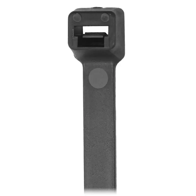 Pacer 6" Cable Tie - Black - 30-40Lb Tensile Strength - 1.5" Bundle Diameter - 100 Piece Bag 1