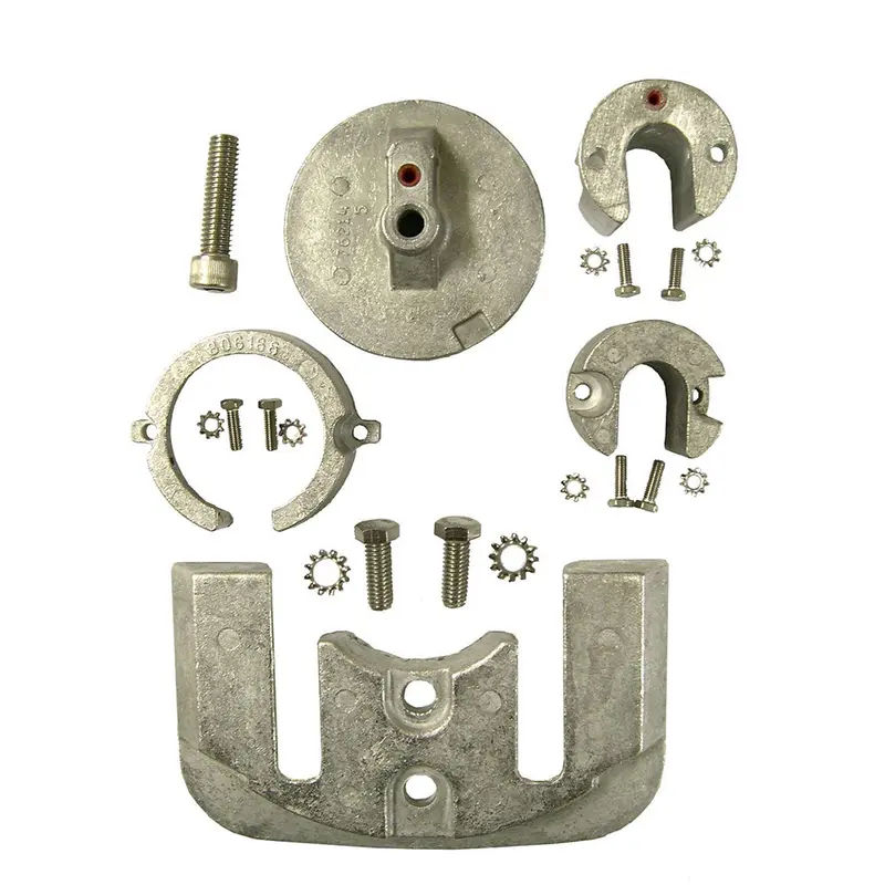 Performance Metals Mercruiser Bravo 1 Complete Anode Kit - Aluminum 1