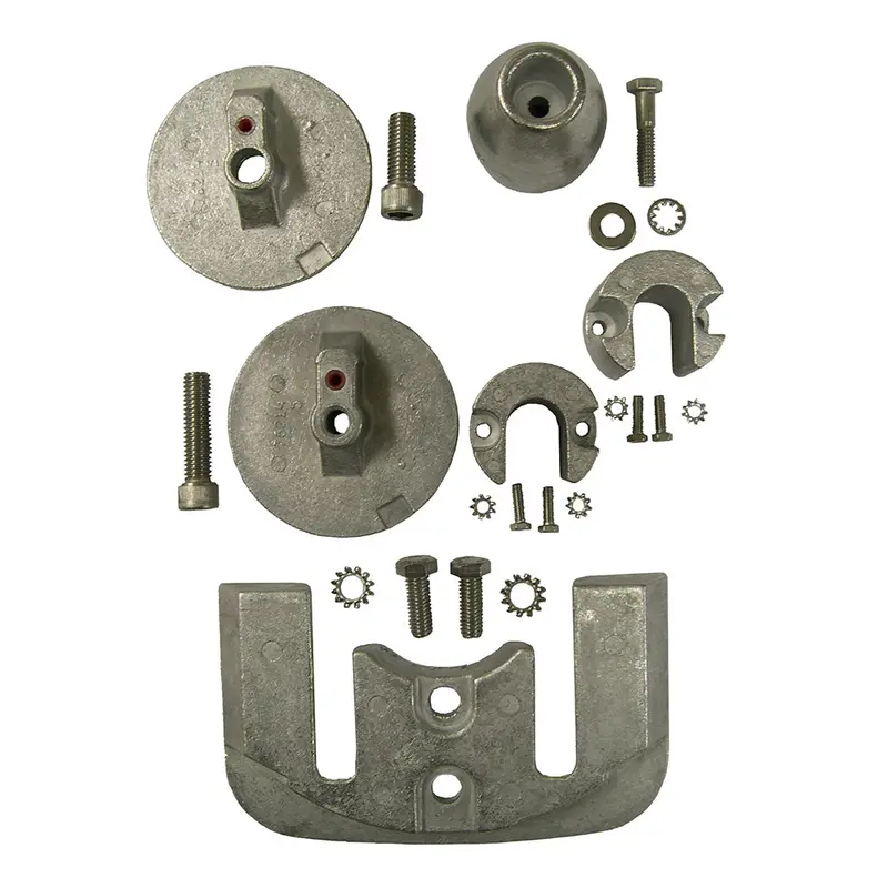 Performance Metals Mercruiser Bravo 3 (2004  Later) Complete Anode Kit - Aluminum 1
