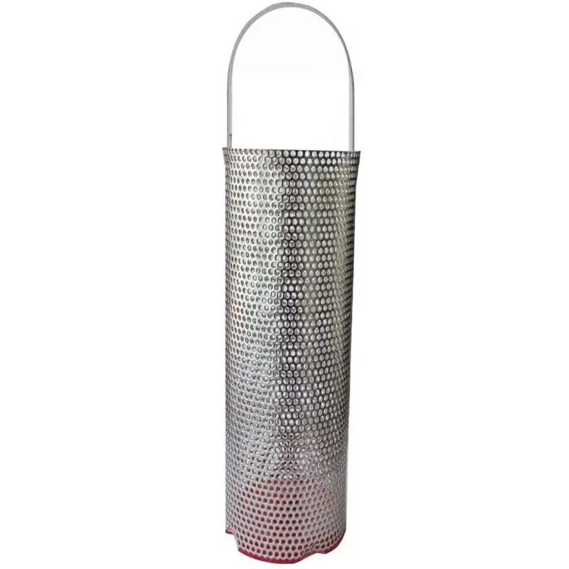 Perko 304 Stainless Steel Strainer Basket Only Size 10 F/2-1/2" Strainer 1