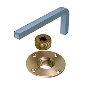 Perko Garboard Drain Plus W/Steel Wrench 1