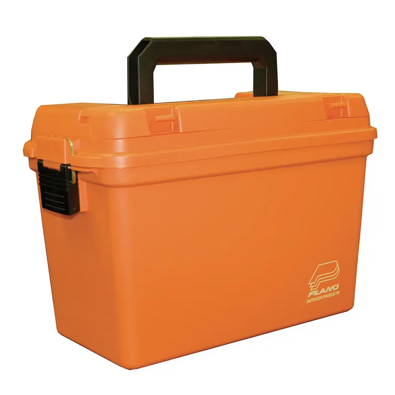 Plano Deep Emergency Dry Storage Supply Box W/Tray - Orange 1