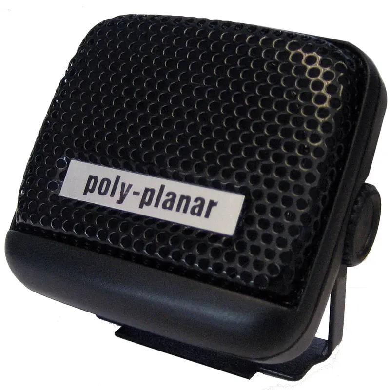 Poly-Planar Mb-21 8 Watt Vhf Extension Speaker - Black 1