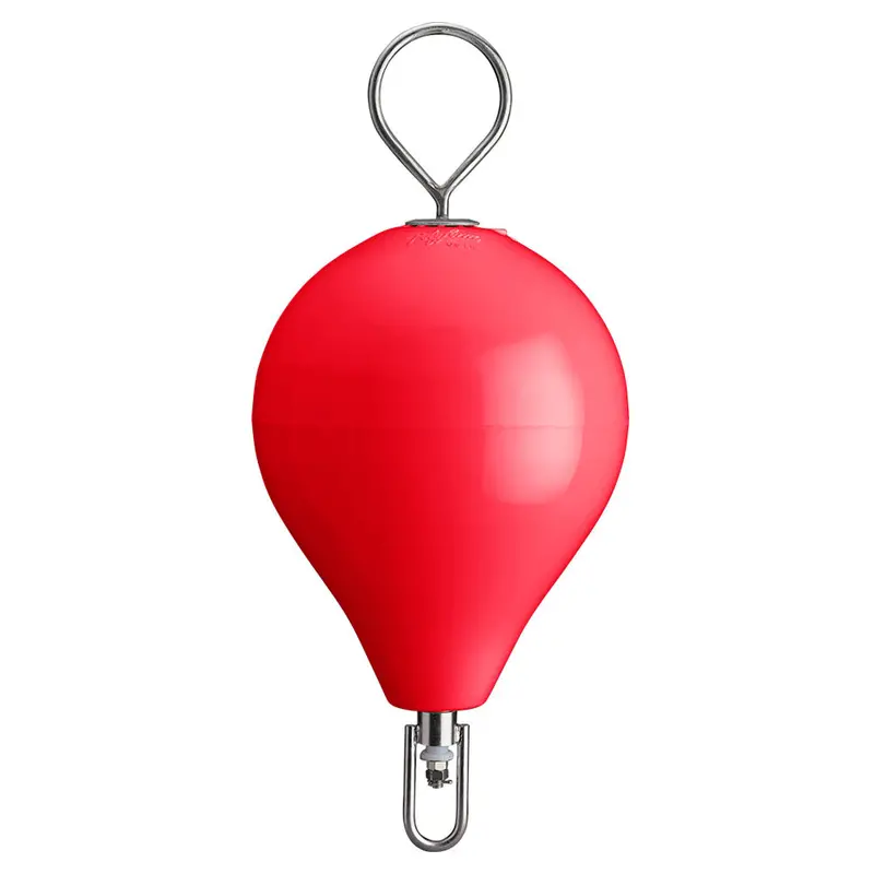 Polyform 13.5" Cm Mooring Buoy W/Ss Iron - Red 1