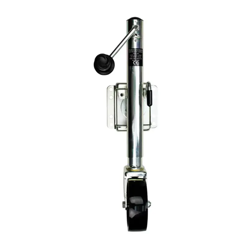 Powerwinch Saltwater Series Jack - 1200Lb, Bolt-On, Single Wheel, Zinc 500+ Hr Salt Spray 1