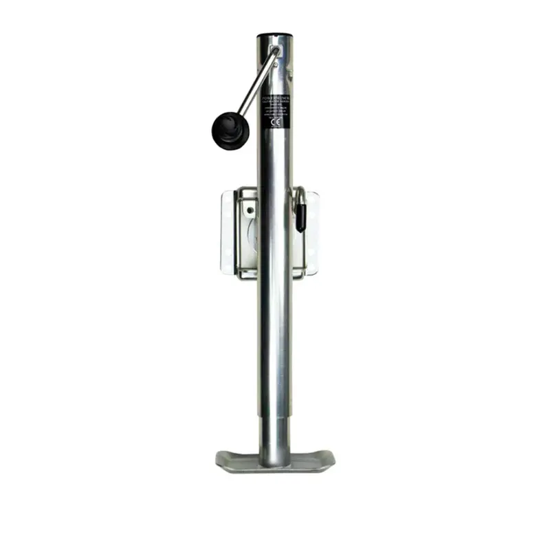 Powerwinch Saltwater Series Jack - 2500Lb, Bolt-On, Flat Plate, Zinc 500+ Hr Salt Spray 1