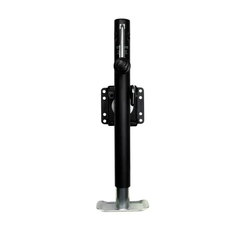 Powerwinch Select Series Jack - 2500Lb, Bolt-On, Flat Plate, Carbon Black 1