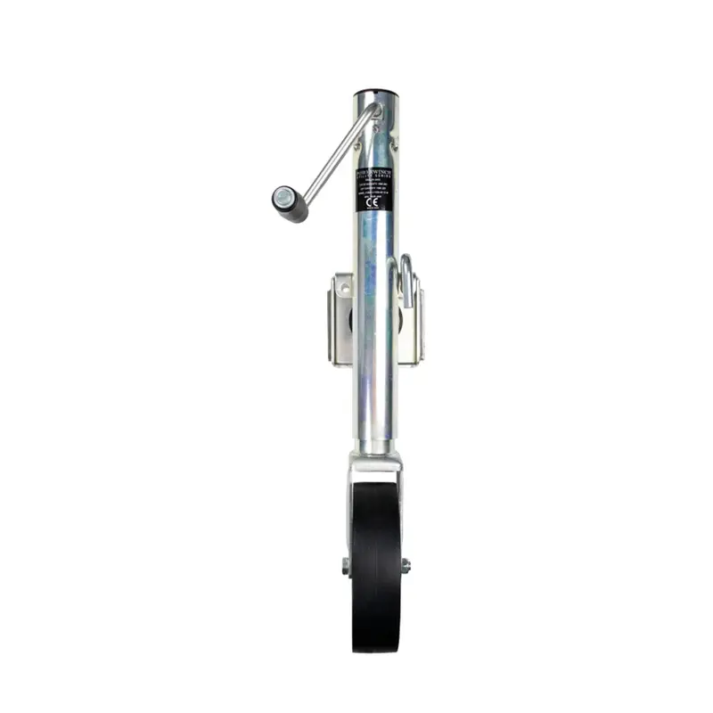 Powerwinch Utility Series Jack - 1500Lb, Bolt-On, Single Wheel, Zinc 1