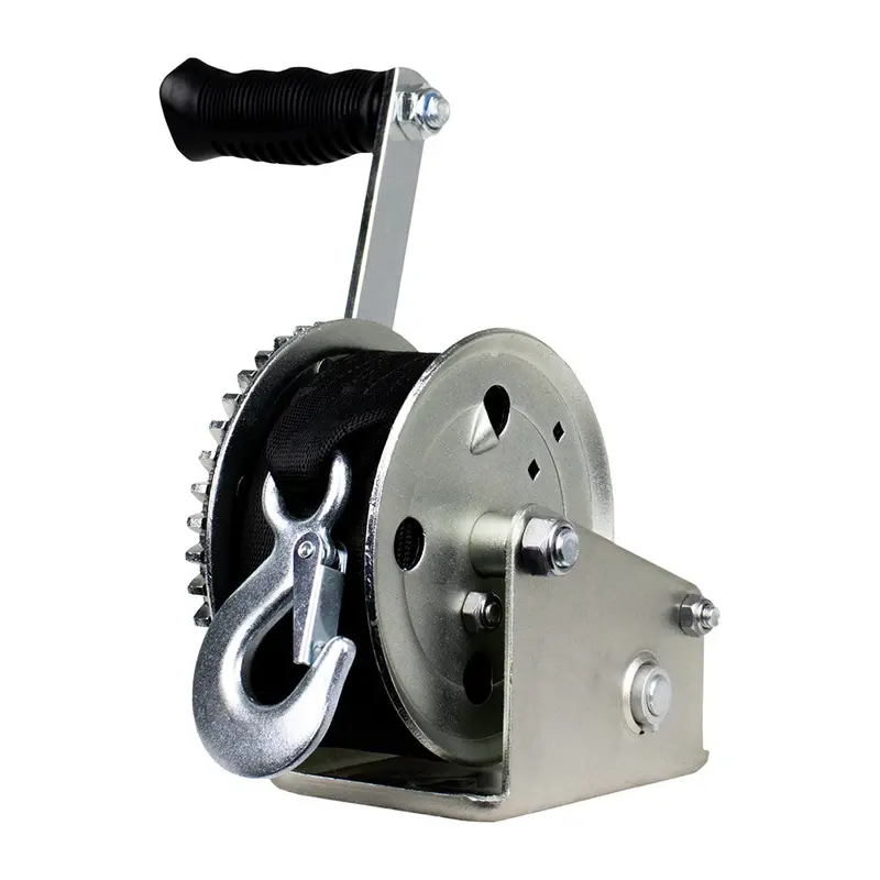 Powerwinch Utility Series Winch 1,600Lb, 8" Crank Arm - Zinc 1