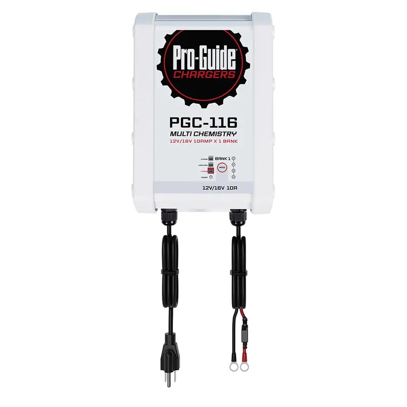 Pro-Guide 1 Bank On-Board Battery Charger - 12V/16V - 10-Amp 1