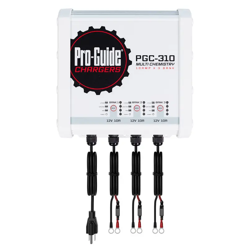 Pro-Guide 3 Bank On-Board Battery Charger - 12V - 30-Amp 1