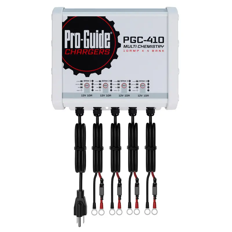Pro-Guide 4 Bank On-Board Battery Charger - 12V - 40-Amp 1