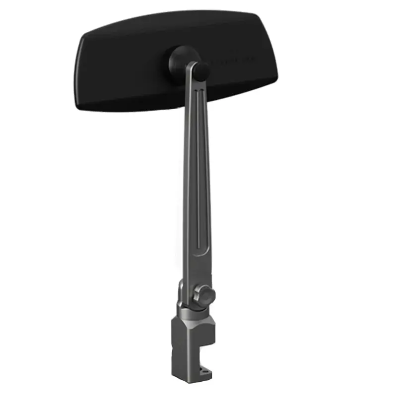 Ptm Watersports Pontoon Mirror/Bracket Kit W/Vr-100 Pro  Pcx-200 (Titanium Grey) 1