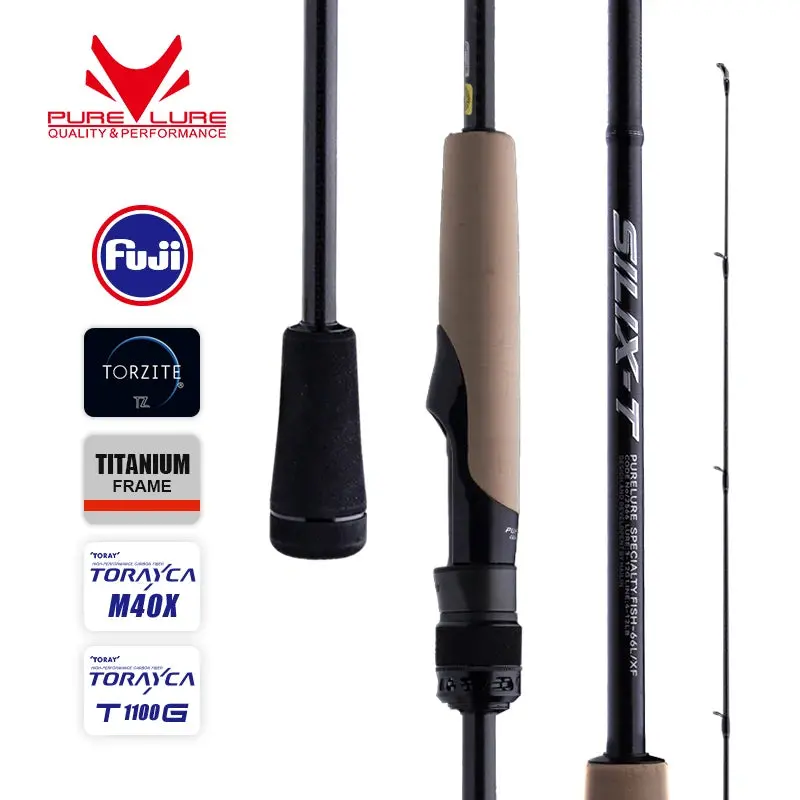 Purelure Silix-T 1-Piece Casting Rod Extra Fast Action 1.98M-2.08M 1