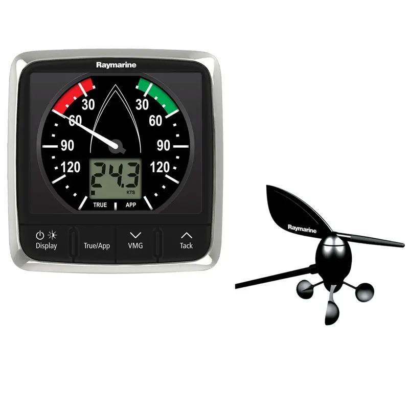 Raymarine I60 Wind Display System W/Masthead Wind Vane Transducer 1