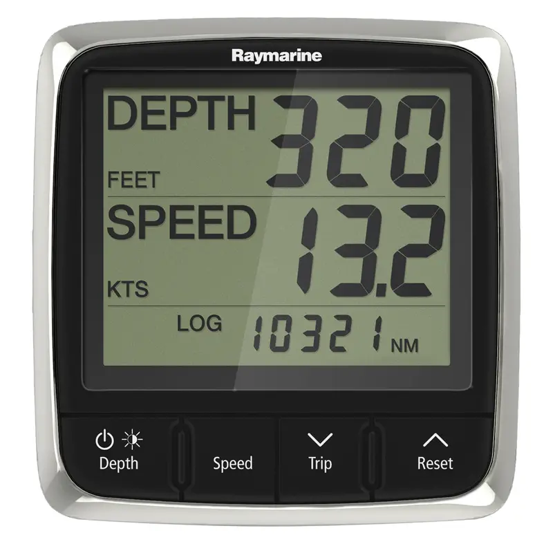 Raymarinei50 Seatalkng Instruments - Tridata W/Thru-Hull Transducer 1