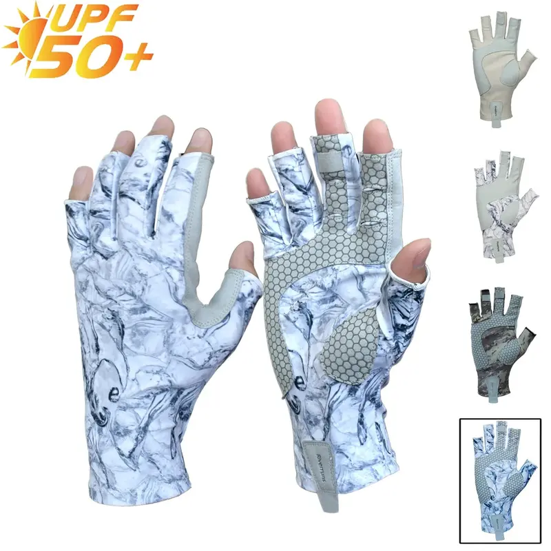 Riverruns Fingerless Fishing Gloves S-Xl 1