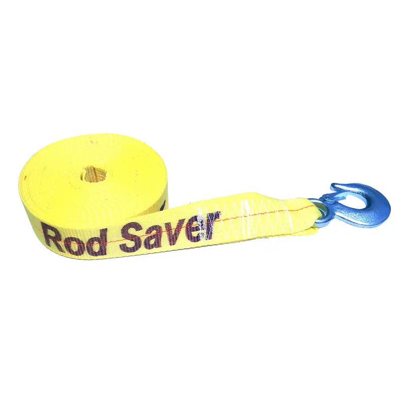 Rod Saver Heavy-Duty Winch Strap Replacement - Yellow - 2" X 30 1