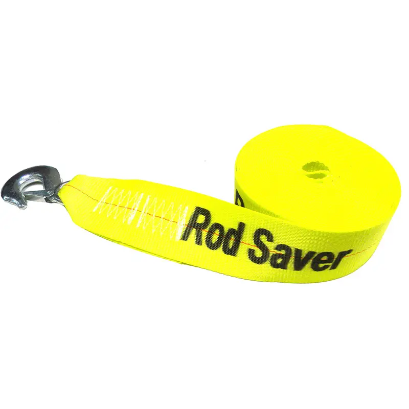 Rod Saver Heavy-Duty Winch Strap Replacement - Yellow - 3" X 30 1