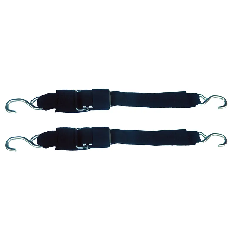 Rod Saver Stainless Steel Quick Release Transom Tie-Down - 2" X 6 - Pair 1